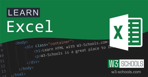 excel w3schools